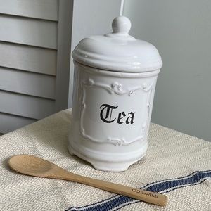 Vintage Style Tea Canister